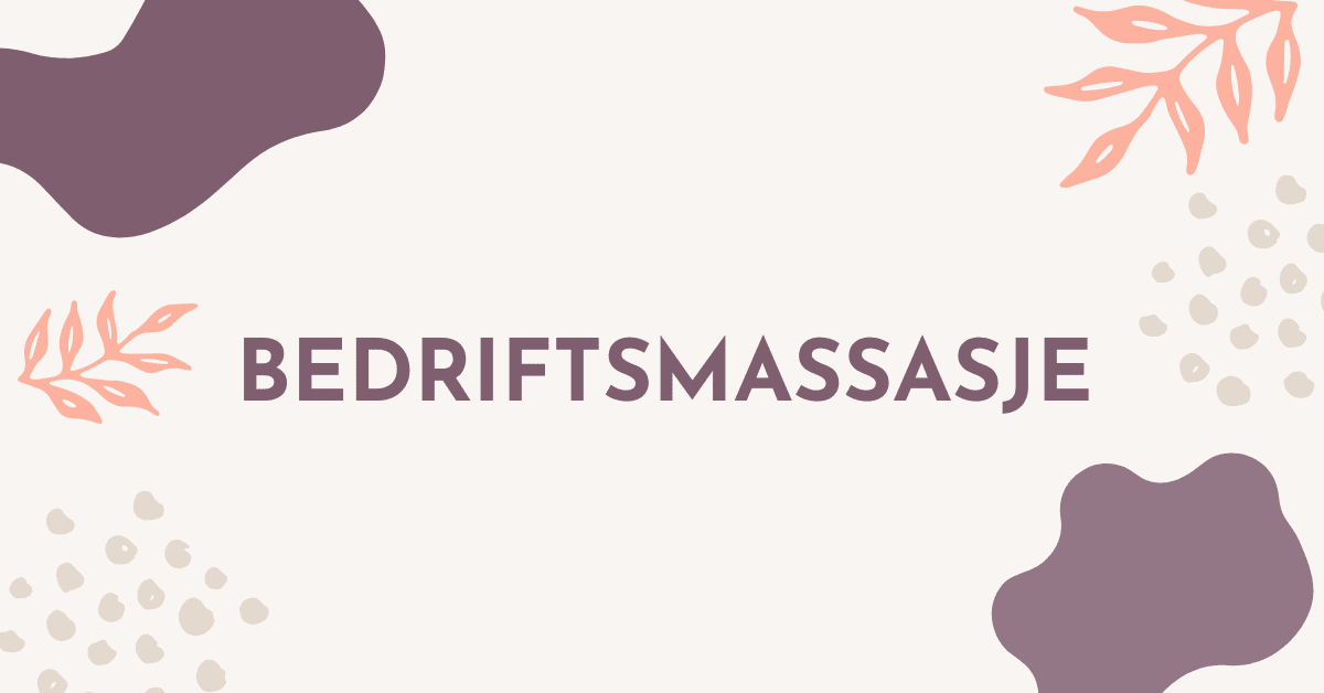 Bedriftsmassasje