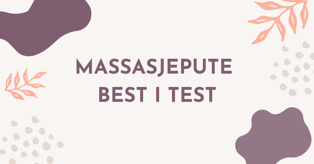 Massasjepute Best i Test