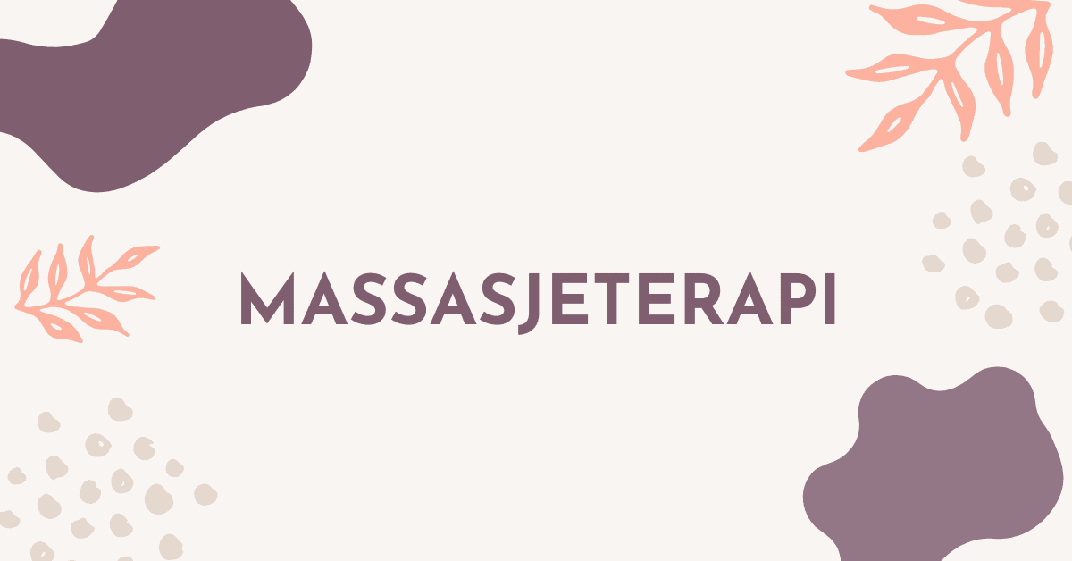 Massasjeterapi