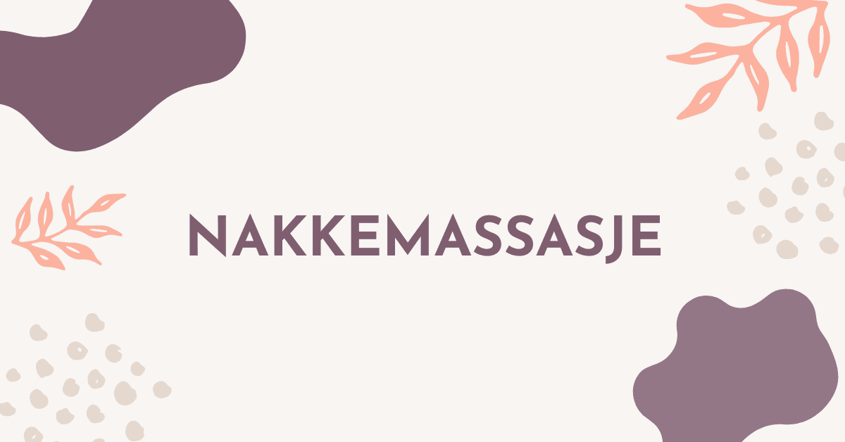 Nakkemassasje